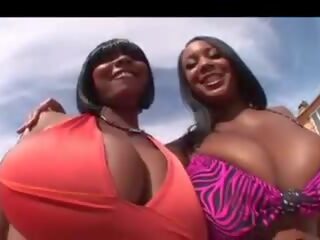 Black Chicks With Big Tits Stacy & Aline