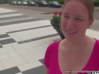 Barmfager amatør nederlandsk kvinne blir f.