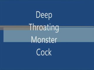 Monstercock sügavale kurku