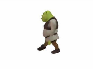 Shrek 하지 에이 성나게 하는 개인 표시.