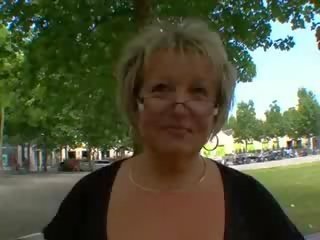 Carole francozinje middle-aged analno zajebal