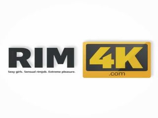 Rim4k. Man Cant Believe Modest Model Wants to Taste His Butthole