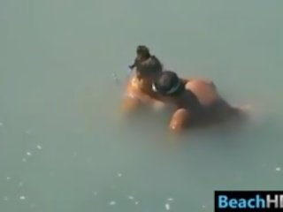 Fat young lady Getting Fucked In The Sea