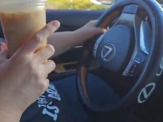 I Asked A Stranger On The Side Of The Street To Jerk Off And Cum In My Ice Coffee &lpar;Public Masturbation&rpar; Outdoor Car x rated video